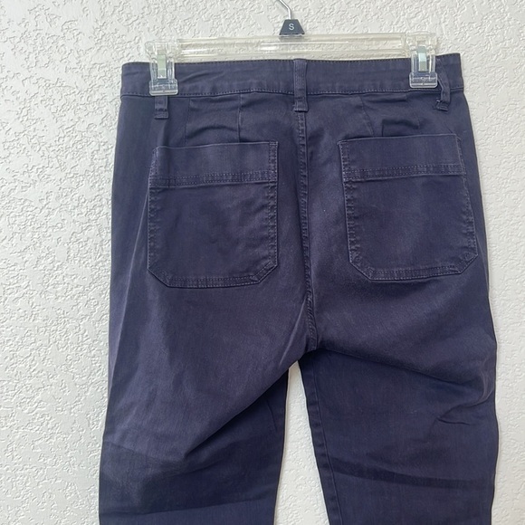 J. Crew Chino Pant Zipper Blue Navy blue size 26 - Picture 8 of 12